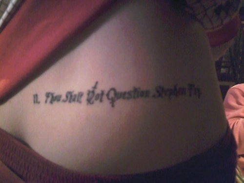 quote tattoos on collar bone. collar bone. quote tattoos
