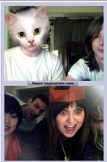 funny chatroulette pictures. They also track Chatroulette#39;s